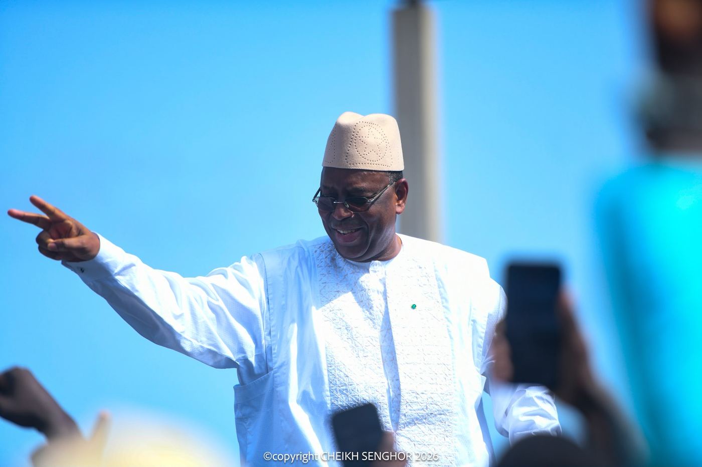 Le salut au peuple de Dakar